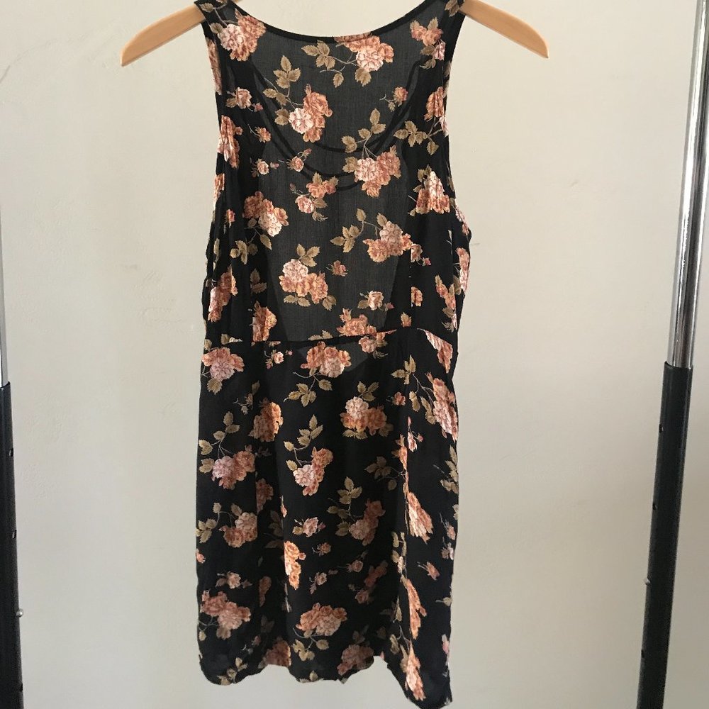 Brandy Melville Black Dress with Open Back